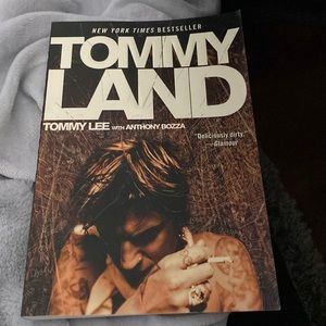 Tommy Lee “ Tommyland” paperback book